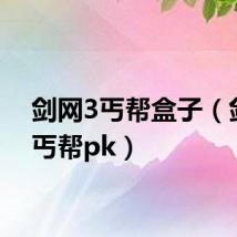 剑网3丐帮盒子（剑网3丐帮pk）