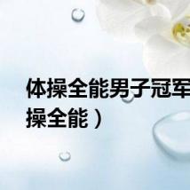 体操全能男子冠军（体操全能）