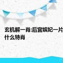 玄机解一肖:后宫嫔妃一片红这是什么特肖