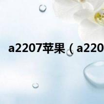 a2207苹果（a2207）