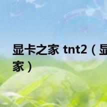 显卡之家 tnt2（显卡之家）