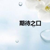期待之口