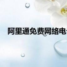 阿里通免费网络电话
