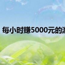 每小时赚5000元的游戏