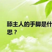 舔主人的手脚是什么意思？