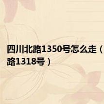四川北路1350号怎么走(四川北路1318号)