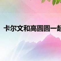 卡尔文和高圆圆一起玩