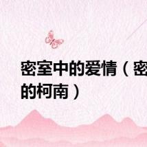 密室中的爱情（密室中的柯南）