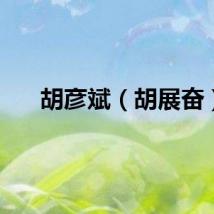 胡彦斌（胡展奋）