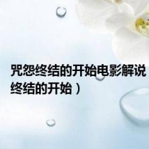 咒怨终结的开始电影解说（咒怨 终结的开始）