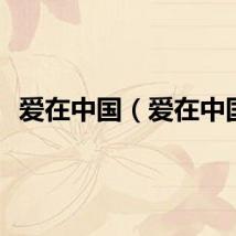 爱在中国（爱在中国）