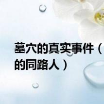 墓穴的真实事件（墓穴的同路人）