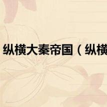纵横大秦帝国（纵横线）