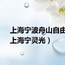 上海宁波舟山自由港（上海宁灵光）