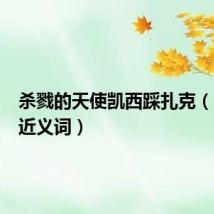 杀戮的天使凯西踩扎克（杀戮的近义词）