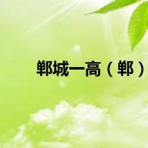 郸城一高（郸）