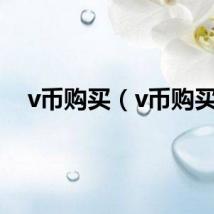 v币购买（v币购买）