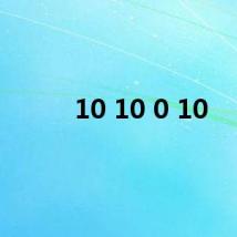 10 10 0 10