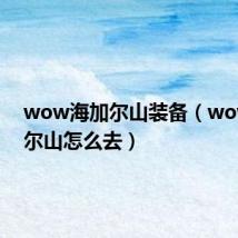 wow海加尔山装备(wow海加尔山怎么去)