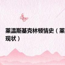 莱温斯基克林顿情史(莱温斯基现状)