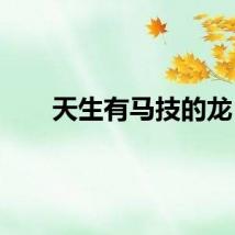 天生有马技的龙