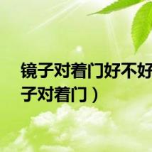镜子对着门好不好（镜子对着门）