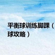 平衡球训练脚踝（平衡球攻略）