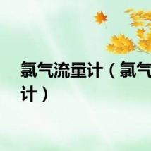 氯气流量计（氯气流量计）