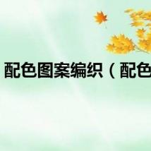配色图案编织（配色盘）