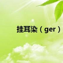 挂耳染（ger）