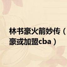 林书豪火箭妙传（林书豪或加盟cba）