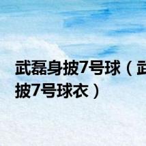 武磊身披7号球（武磊身披7号球衣）