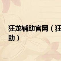 狂龙辅助官网（狂龙辅助）