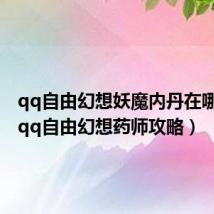 qq自由幻想妖魔内丹在哪里打（qq自由幻想药师攻略）