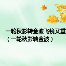 一轮秋影转金波飞镜又重磨全文(一轮秋影转金波)
