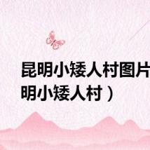 昆明小矮人村图片（昆明小矮人村）