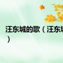 汪东城的歌（汪东城生日）