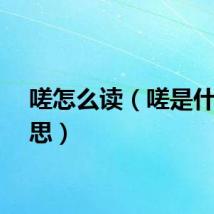 嗟怎么读（嗟是什么意思）