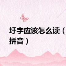圩字应该怎么读（圩的拼音）