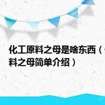 化工原料之母是啥东西（化工原料之母简单介绍）