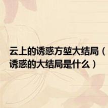 云上的诱惑方堃大结局(云上的诱惑的大结局是什么)