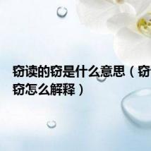 窃读的窃是什么意思(窃读中的窃怎么解释)