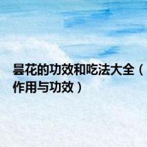 昙花的功效和吃法大全（昙花的作用与功效）