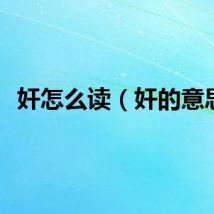 奸怎么读（奸的意思）