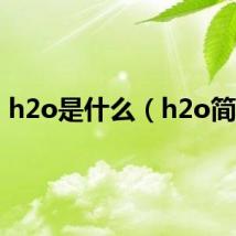 h2o是什么(h2o简介)