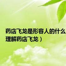 药店飞龙是形容人的什么(怎么理解药店飞龙)