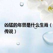 凶猛的年兽是什么生肖(年兽的传说)