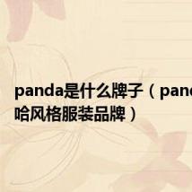 panda是什么牌子(panda是嘻哈风格服装品牌)