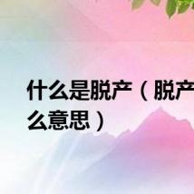 什么是脱产（脱产是什么意思）