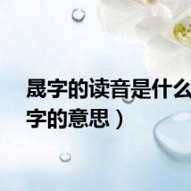 晟字的读音是什么（晟字的意思）